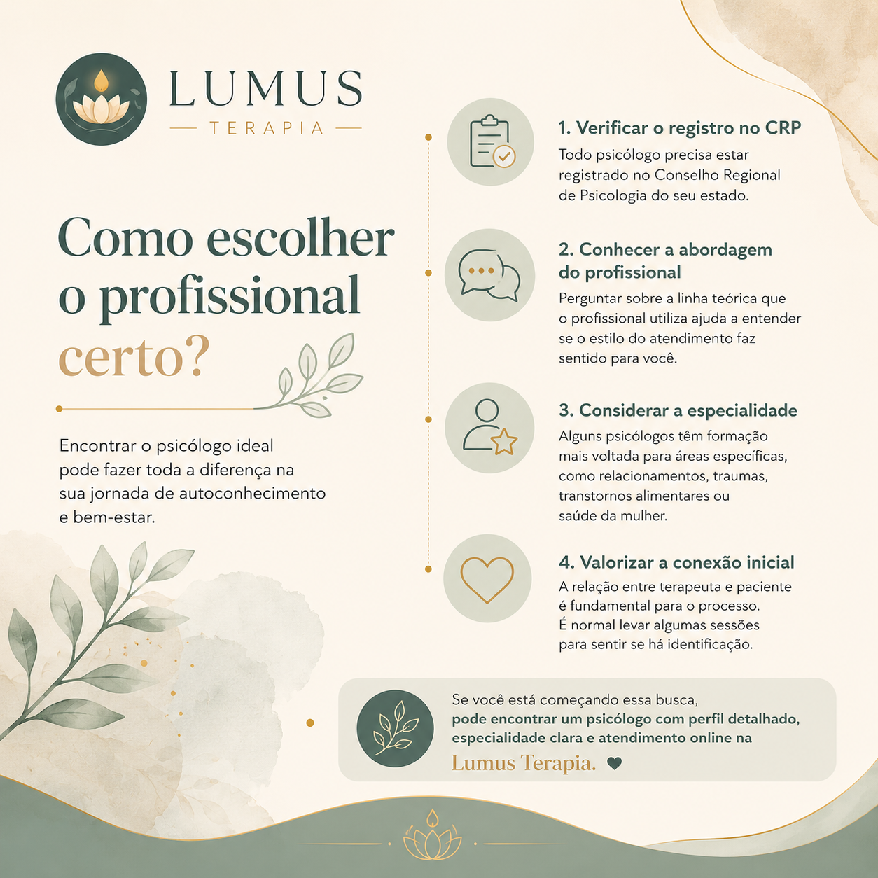 O que levar em conta na escolha de um psicologo online